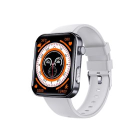 2025 New Smartwatch ECG Continuous Glucose Monitor Blood Pressure SOS Fall Alarm HRV Body Composition Analyzer All In One Health Guardian Best We (Color: Gray)