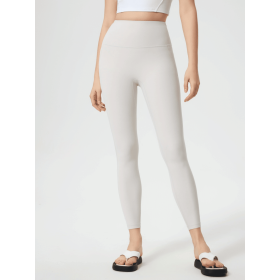 JupiterGear Wide Waistband Leggings (Color: White, size: 12)